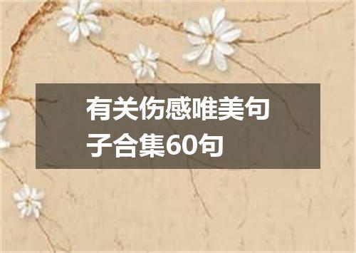 有关伤感唯美句子合集60句