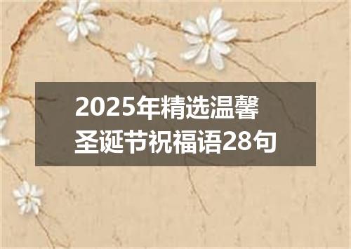 2025年精选温馨圣诞节祝福语28句
