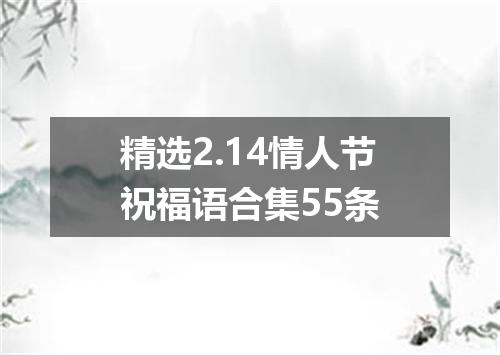 精选2.14情人节祝福语合集55条