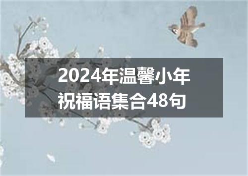 2024年温馨小年祝福语集合48句