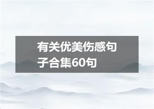 有关优美伤感句子合集60句