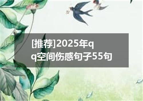 [推荐]2025年qq空间伤感句子55句