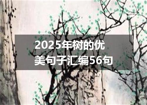 2025年树的优美句子汇编56句