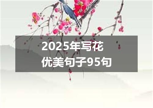 2025年写花优美句子95句