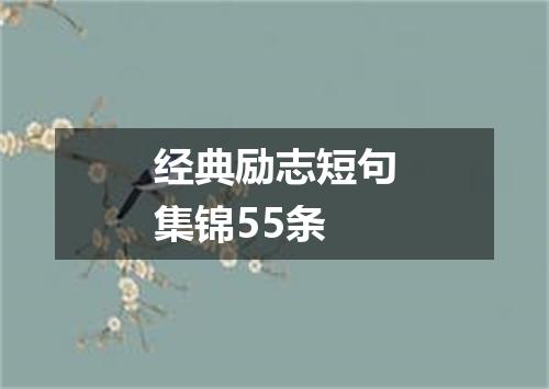 经典励志短句集锦55条