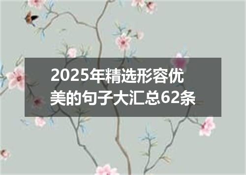 2025年精选形容优美的句子大汇总62条