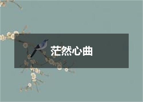 茫然心曲