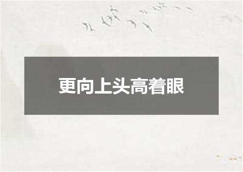 更向上头高着眼