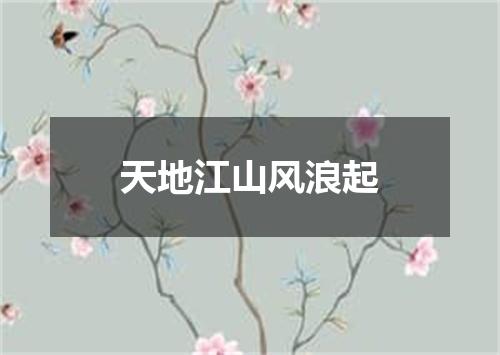 天地江山风浪起