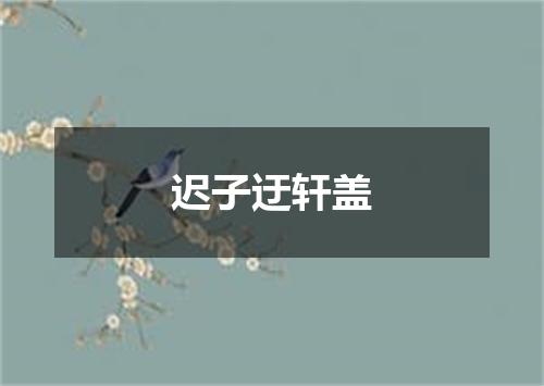 迟子迂轩盖