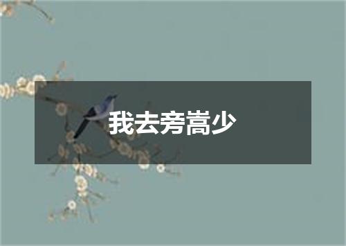 我去旁嵩少