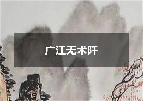 广江无术阡