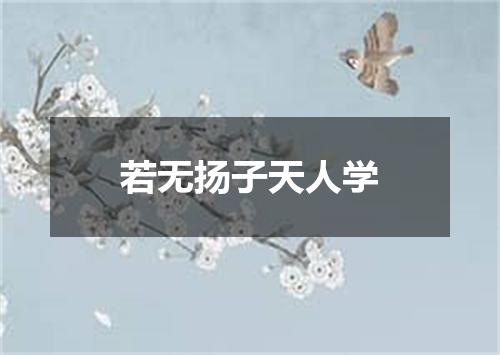 若无扬子天人学