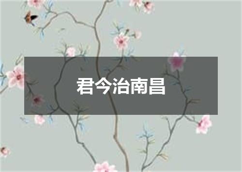 君今治南昌