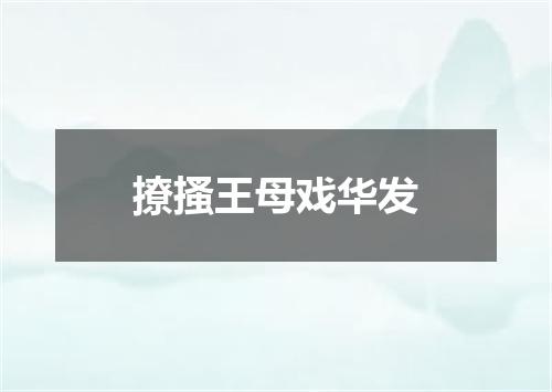 撩搔王母戏华发