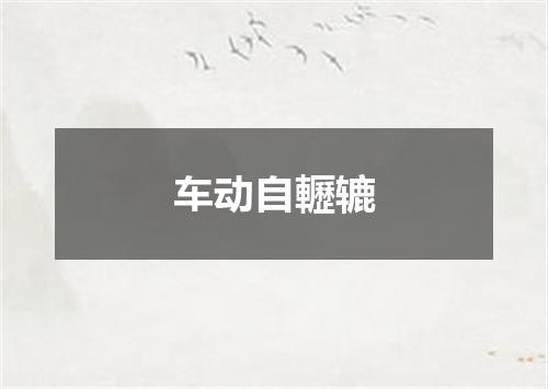 车动自轣辘