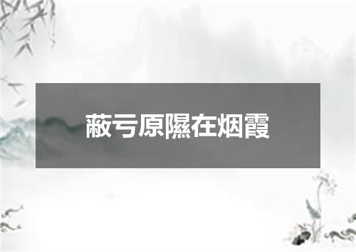 蔽亏原隰在烟霞