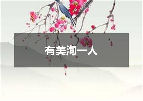 有美洵一人