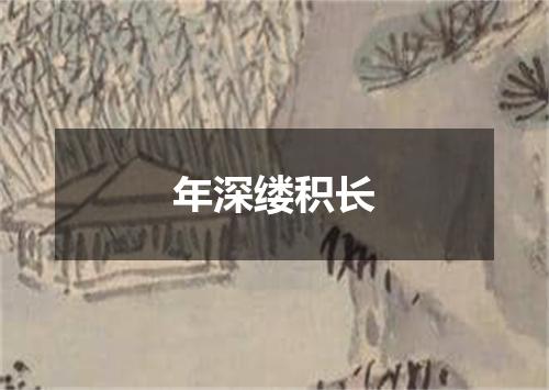年深缕积长