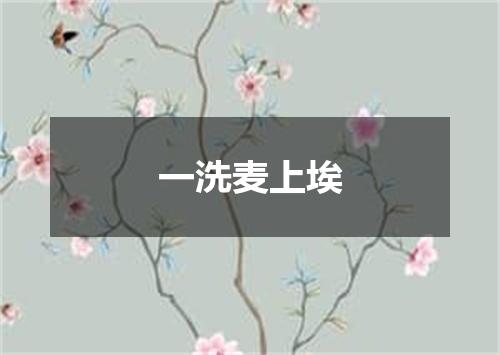 一洗麦上埃