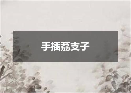 手插荔支子