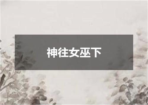 神往女巫下