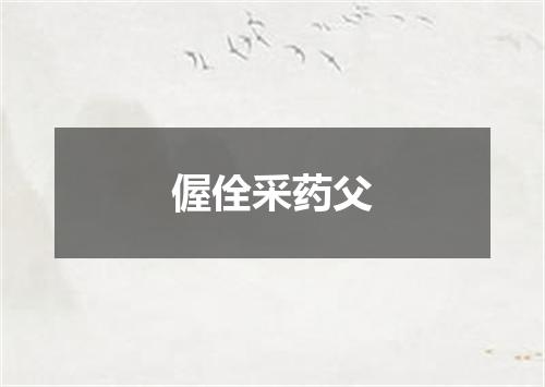 偓佺采药父