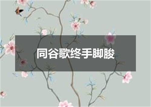 同谷歌终手脚朘