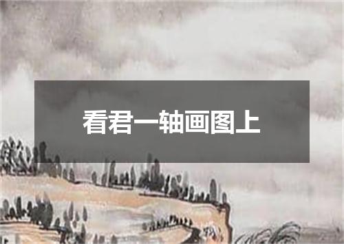 看君一轴画图上
