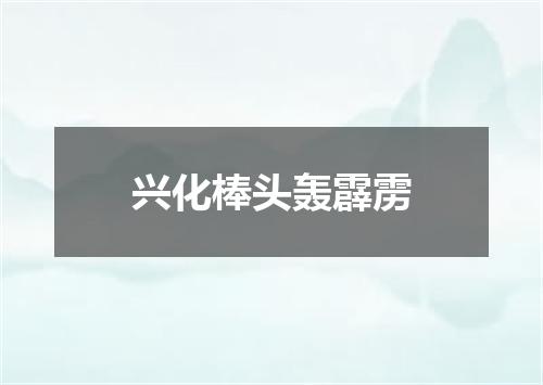 兴化棒头轰霹雳