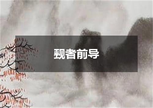 觋者前导