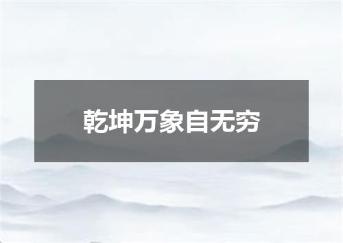 乾坤万象自无穷