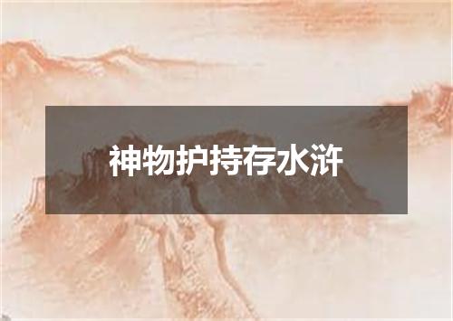 神物护持存水浒