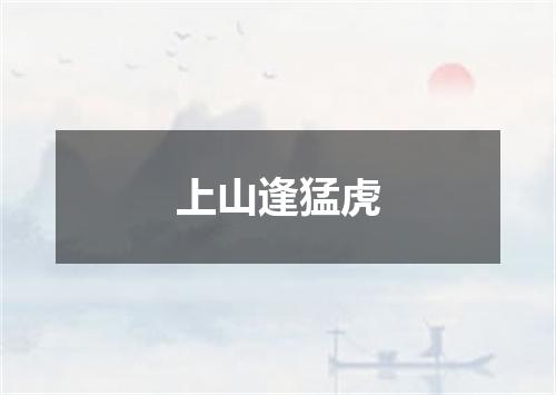 上山逢猛虎