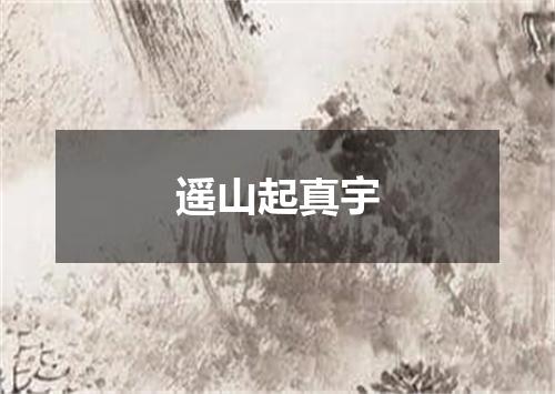 遥山起真宇