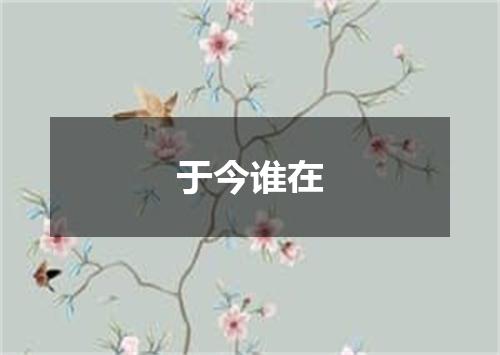 于今谁在