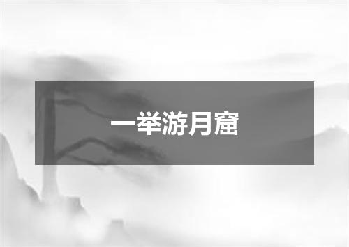 一举游月窟