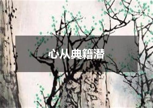 心从典籍潜