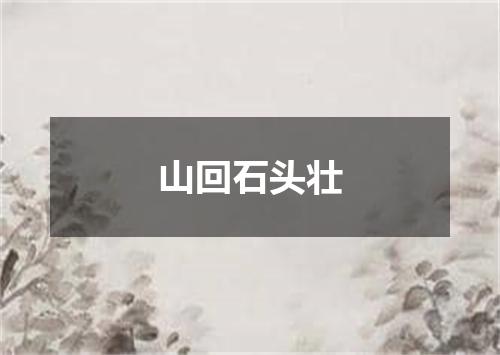 山回石头壮