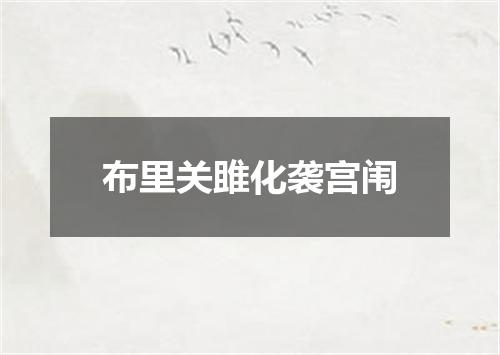 布里关雎化袭宫闱