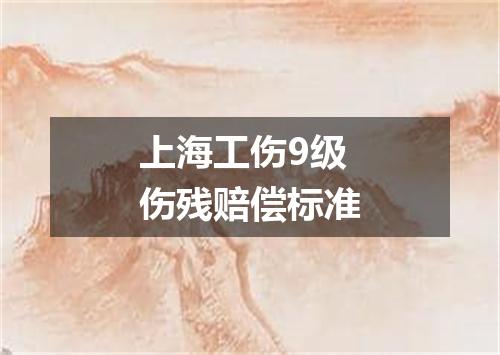 上海工伤9级伤残赔偿标准