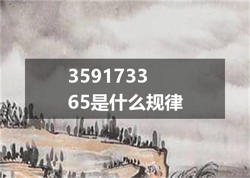 359173365是什么规律