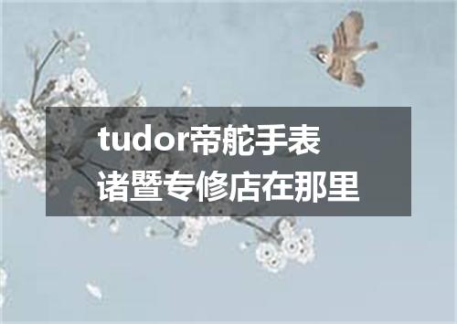 tudor帝舵手表诸暨专修店在那里