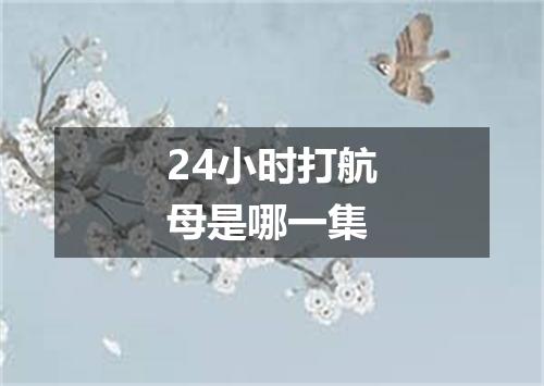 24小时打航母是哪一集