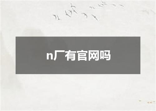 n厂有官网吗