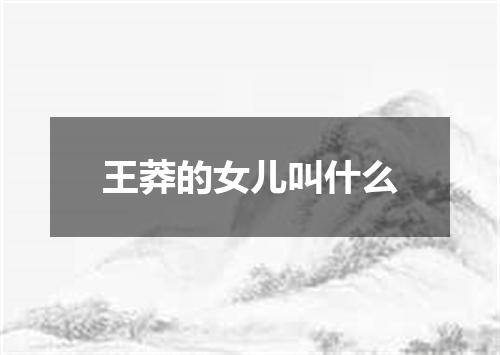 王莽的女儿叫什么