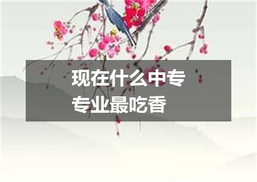 现在什么中专专业最吃香