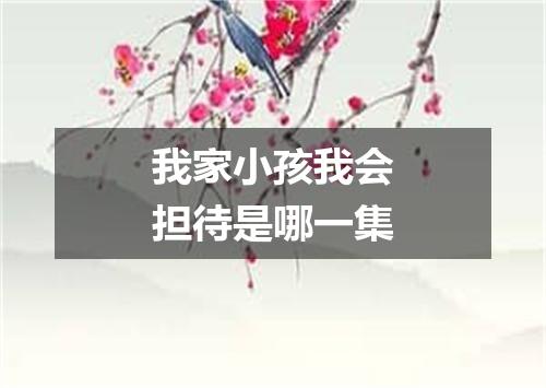 我家小孩我会担待是哪一集