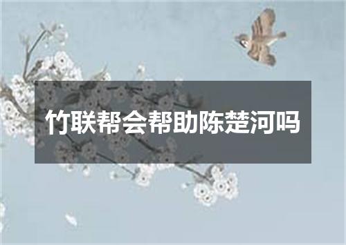 竹联帮会帮助陈楚河吗