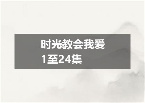 时光教会我爱1至24集